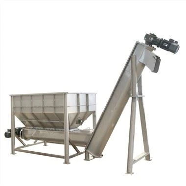 Transportador de tornillo vegetal